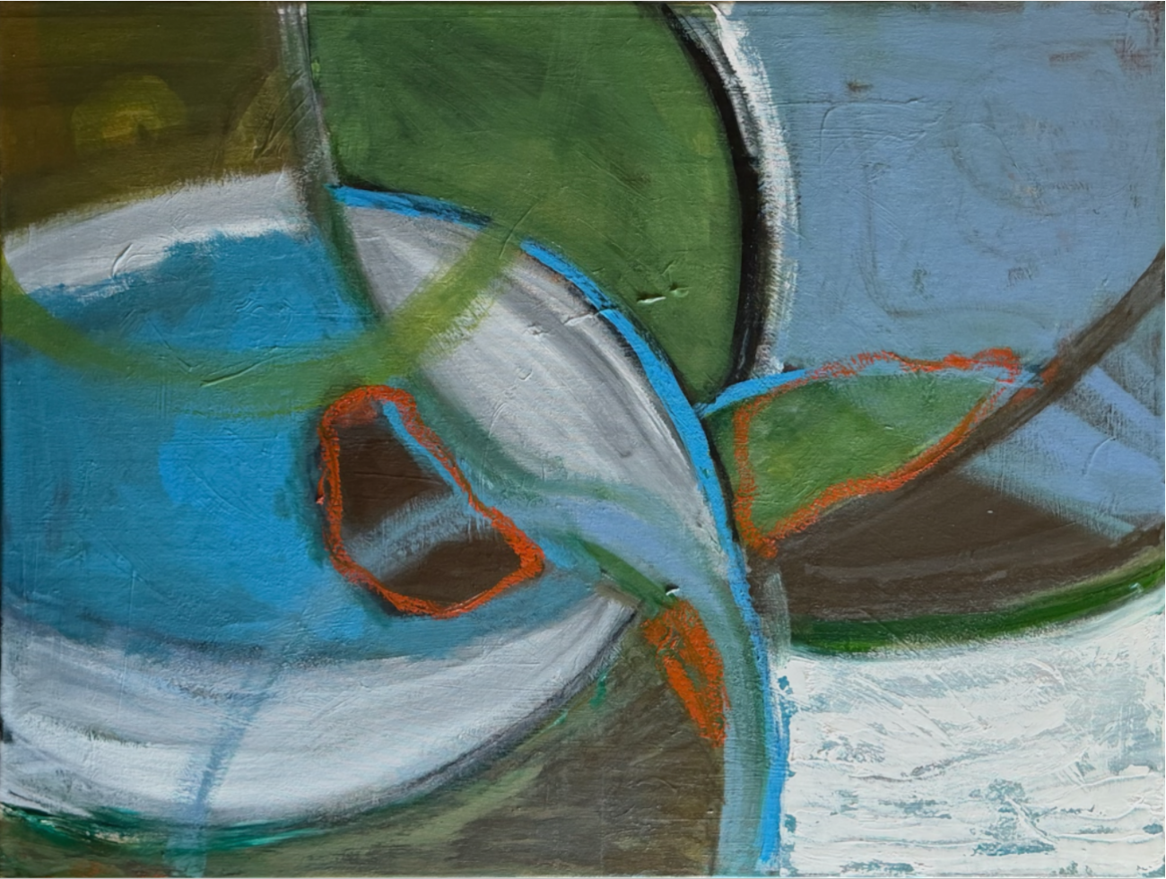 Les retrouvailles, 2026 - 60 x 80 cm