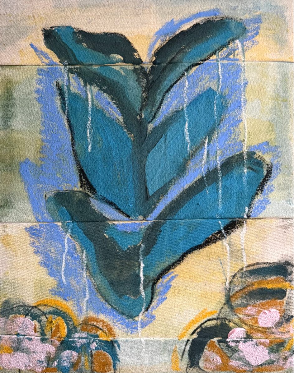 Les pleurs, 2026 - 37 x 46 cm