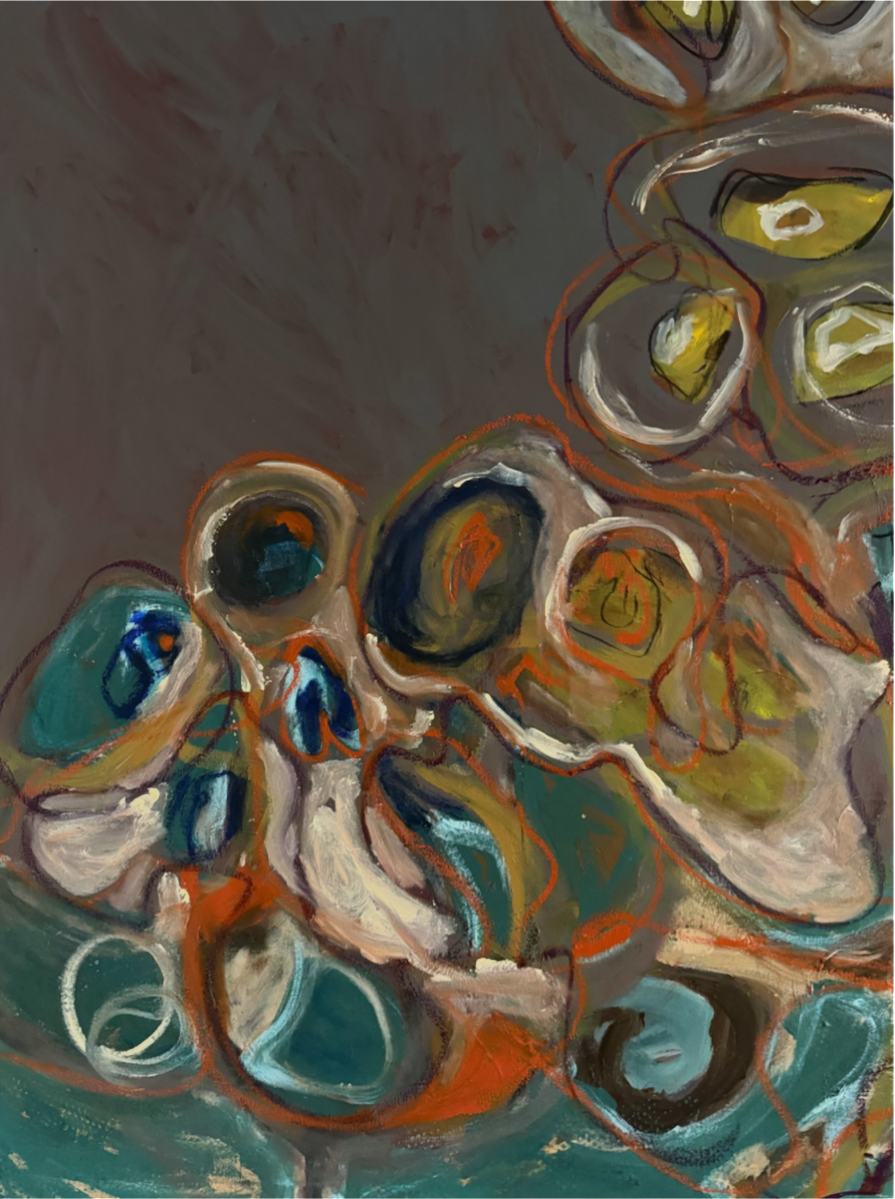 Sous la brume, 2026 - 130 x 162 cm