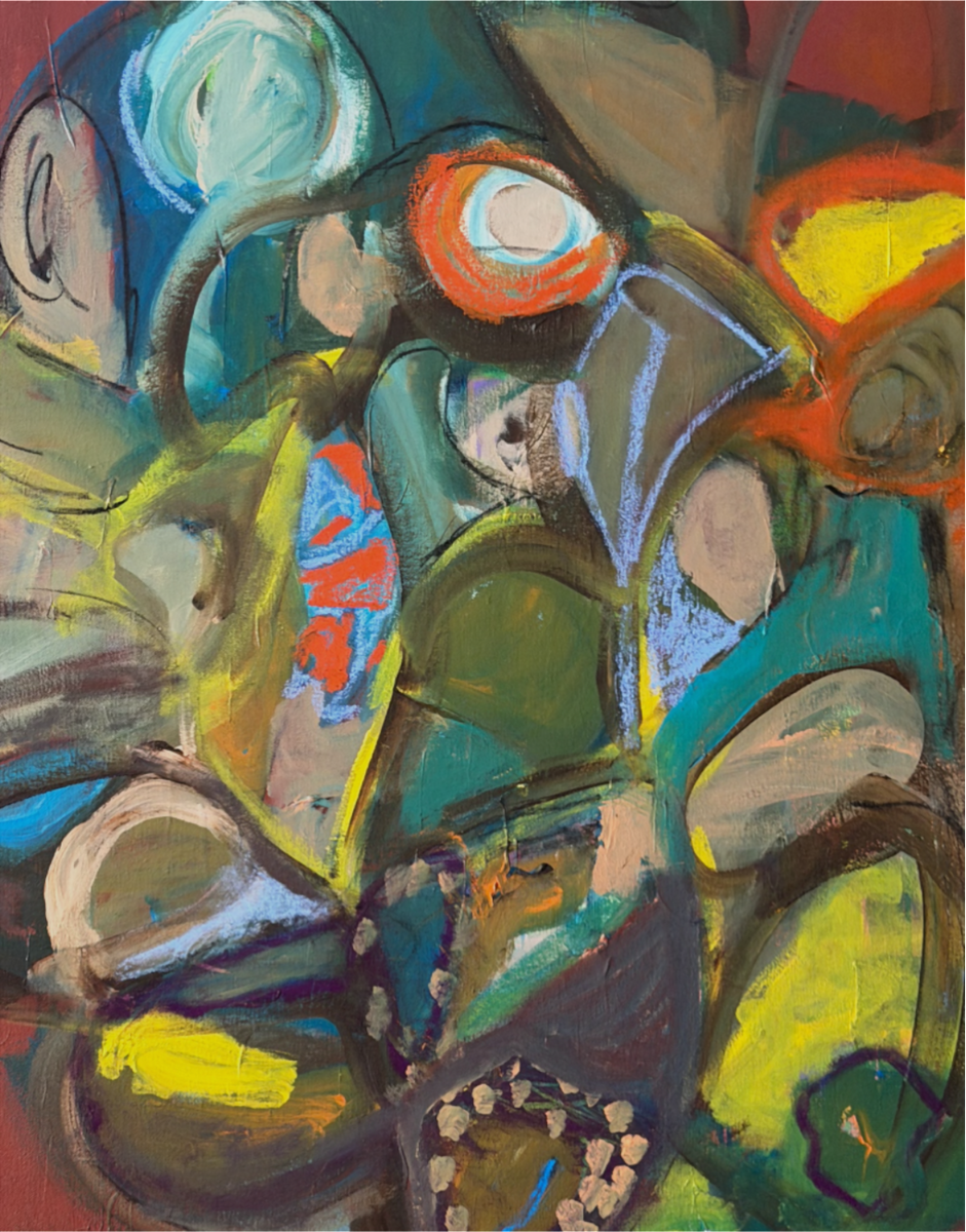 Quand tombe enfin la pluie, 2026 - 60 x 80 cm